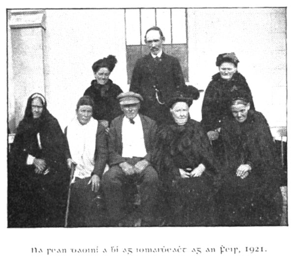 Omeath singers and storytellers in 1921